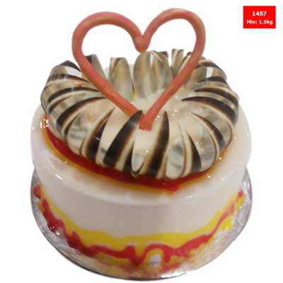 "Fondant Cake - code1487 - Click here to View more details about this Product